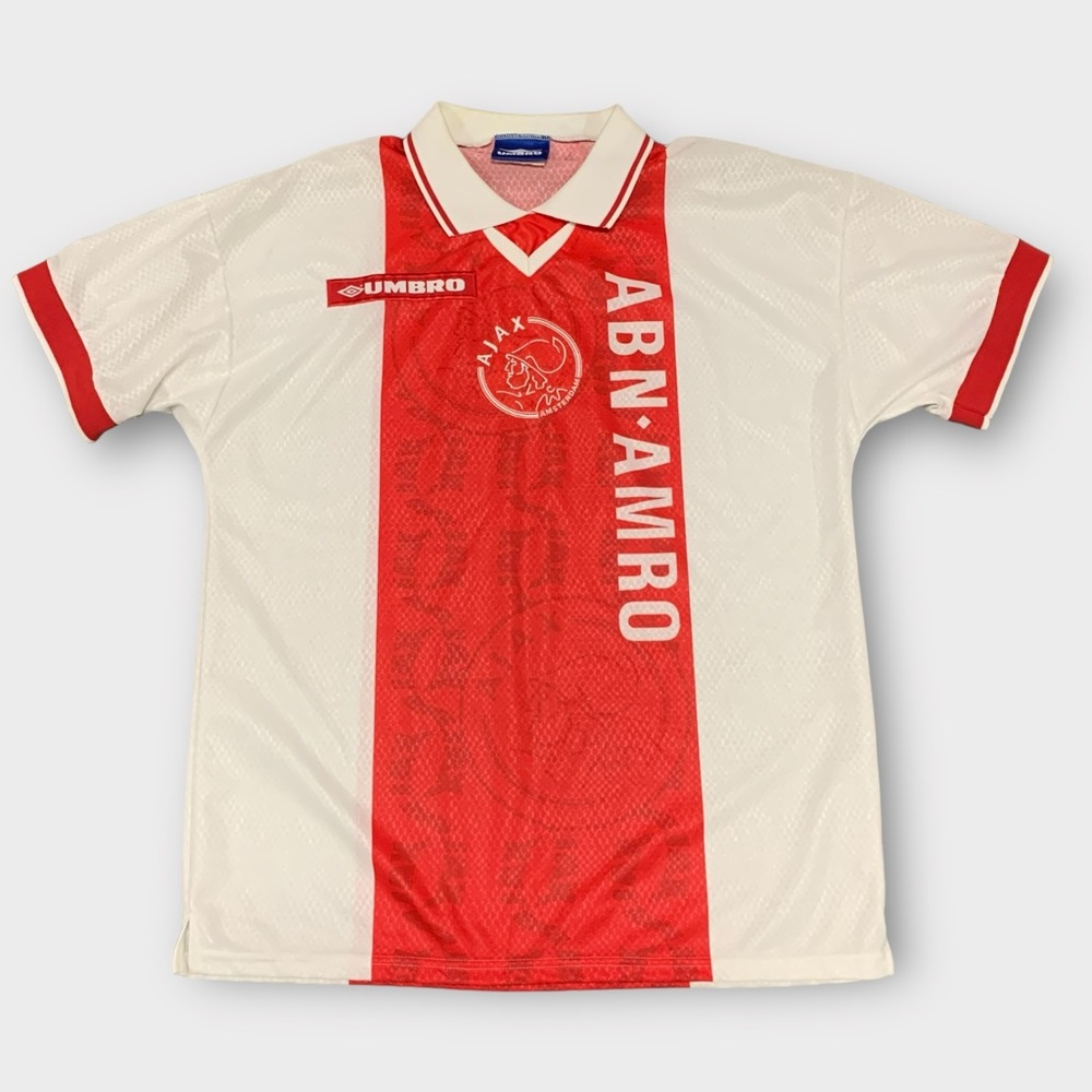 Vintage 1997-98 Ajax Umbro Soccer Jersey